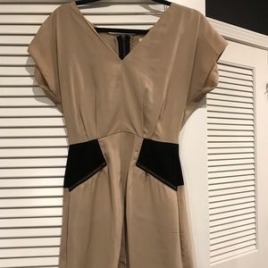 V-neck business dress